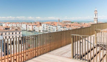 La terrazza del Fondego dei Tedeschi