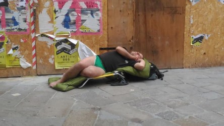 Una foto-denuncia dal gruppo Fb di ItVenezia