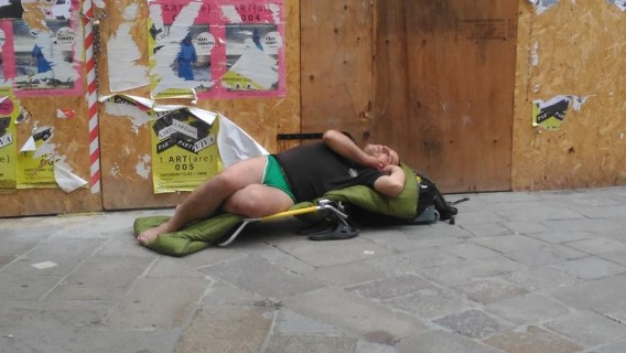 Una foto-denuncia dal gruppo Fb di ItVenezia