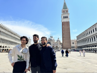 Concerto del trio Il Volo in Piazza San Marco