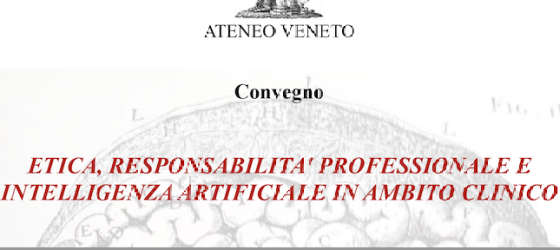 Ateneo Veneto: l'intelligenza artificiale in ambito clinico