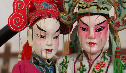Antiche marionette a filo dalla Cina Orientale a San Giorgio