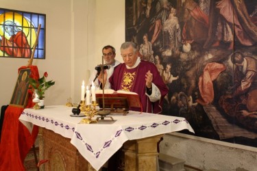 Il Patriarca a Santa Maria Maggiore per la prima Messa pre-natalizia