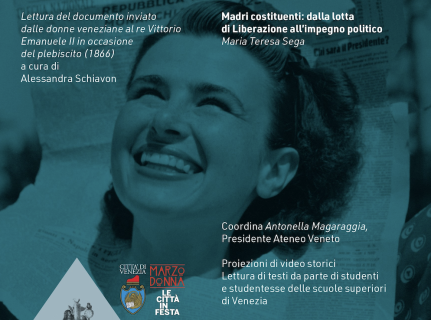 Ateneo Veneto: 80 anni di voto alle donne
