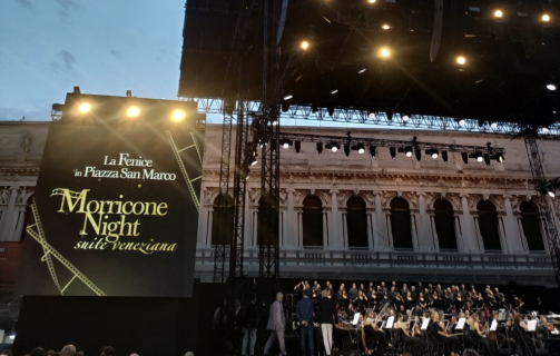 Standing ovation a San Marco per Ennio Morricone